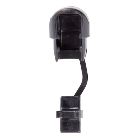 Jandorf Cable Protector, 0.69 in L, Nylon, Black 61424